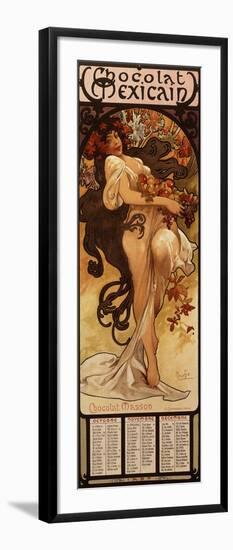 Chocolat Masson-Alphonse Mucha-Framed Giclee Print