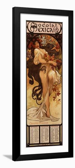 Chocolat Masson-Alphonse Mucha-Framed Giclee Print