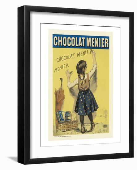 Chocolat Menier-Firmin Etienne Bouisset-Framed Art Print