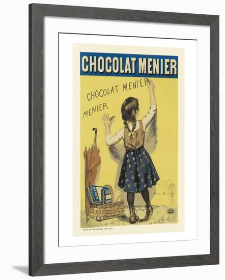 Chocolat Menier-Firmin Etienne Bouisset-Framed Art Print