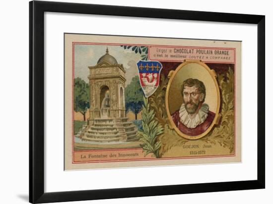 Chocolat Poulain Orange Trade Card-null-Framed Giclee Print