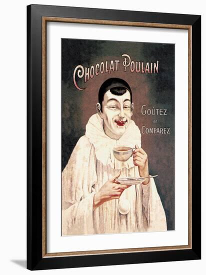 Chocolat Poulain: Taste and Compare-null-Framed Art Print