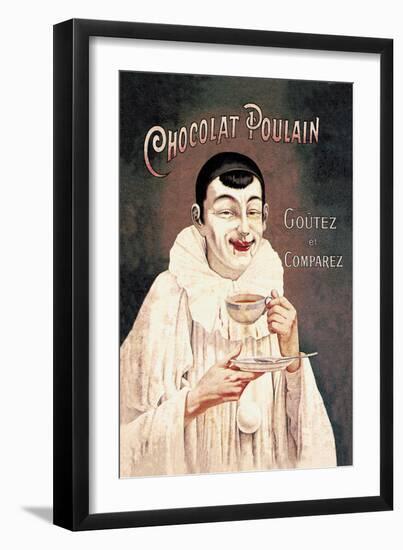 Chocolat Poulain: Taste and Compare-null-Framed Art Print