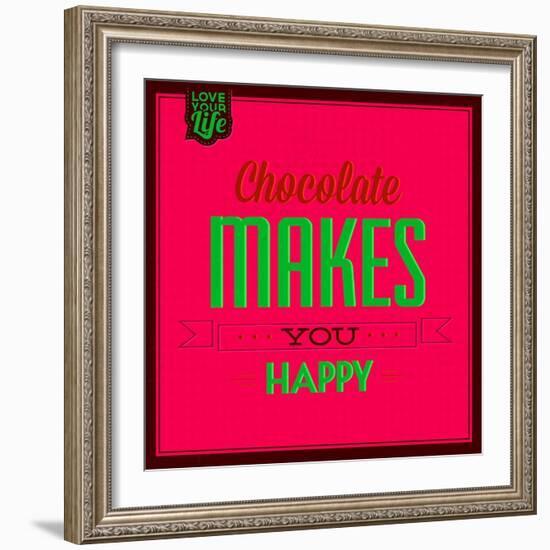 Chocolate 1-Lorand Okos-Framed Art Print