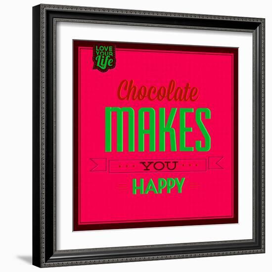 Chocolate 1-Lorand Okos-Framed Art Print