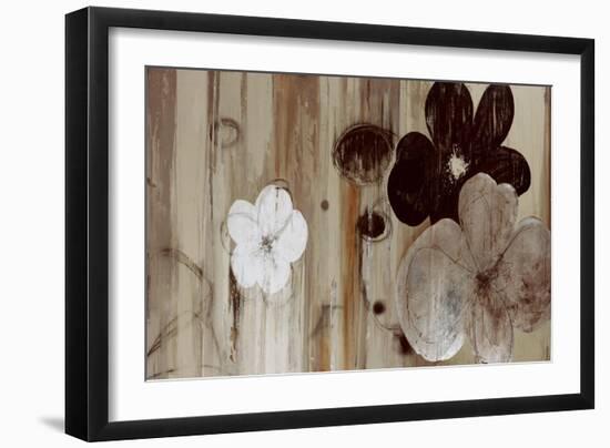 Chocolate and Silver-Sloane Addison  -Framed Art Print