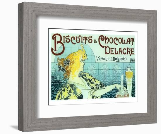 Chocolate Biscuits-null-Framed Giclee Print