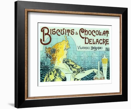 Chocolate Biscuits-null-Framed Giclee Print