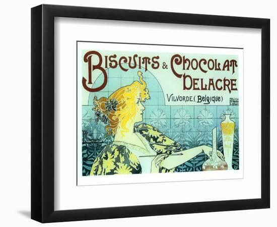 Chocolate Biscuits-null-Framed Giclee Print