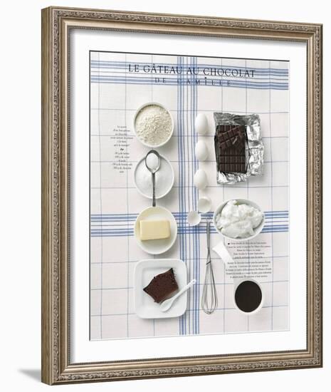 Chocolate Cake-Soulayrol & Chauvin-Framed Art Print