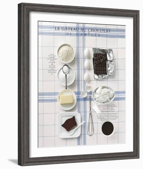 Chocolate Cake-Soulayrol & Chauvin-Framed Art Print