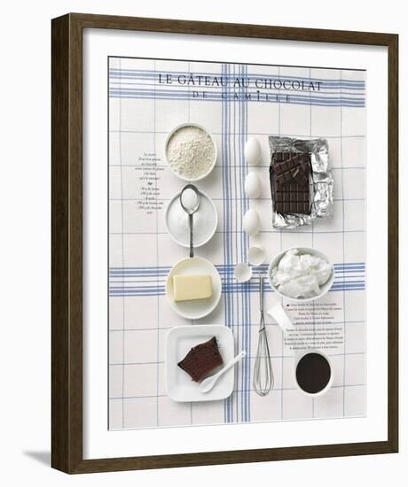 Chocolate Cake-Soulayrol & Chauvin-Framed Art Print