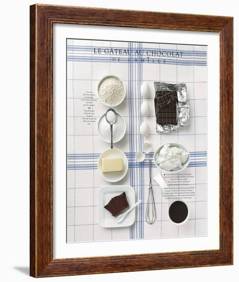 Chocolate Cake-Soulayrol & Chauvin-Framed Art Print