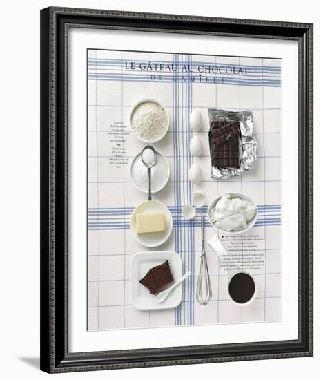 Chocolate Cake-Soulayrol & Chauvin-Framed Art Print