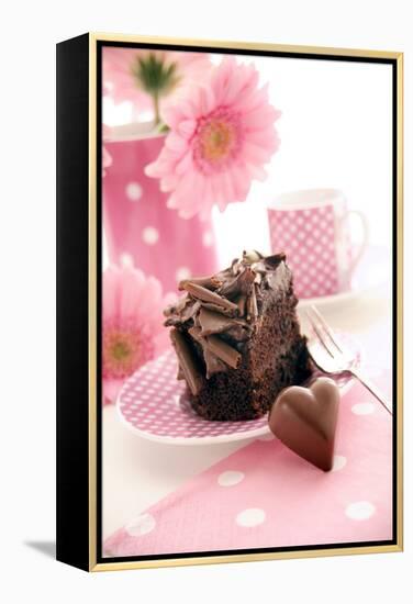 Chocolate Cake-Erika Craddock-Framed Premier Image Canvas