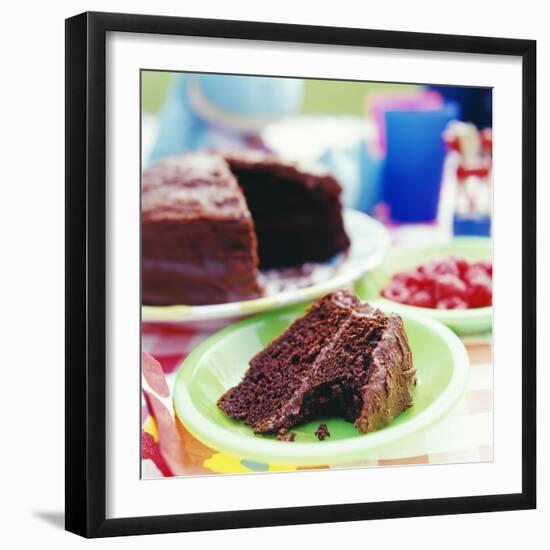 Chocolate Cake-David Munns-Framed Premium Photographic Print