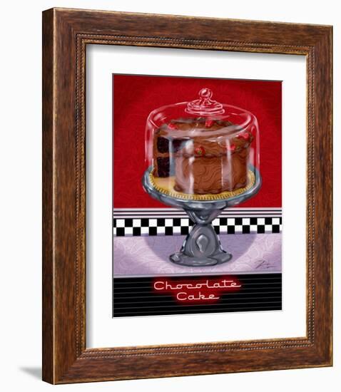 Chocolate Cake-Shari Warren-Framed Art Print