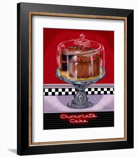 Chocolate Cake-Shari Warren-Framed Art Print