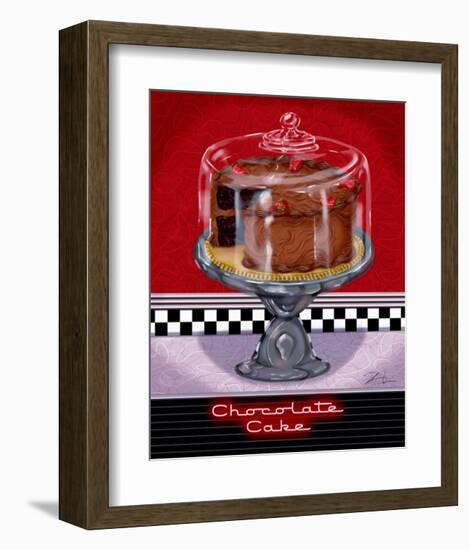 Chocolate Cake-Shari Warren-Framed Art Print