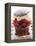 Chocolate Cherry Muffin with Whipped Cream and Lid-null-Framed Premier Image Canvas