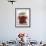 Chocolate Cherry Muffin with Whipped Cream and Lid-null-Framed Photographic Print displayed on a wall