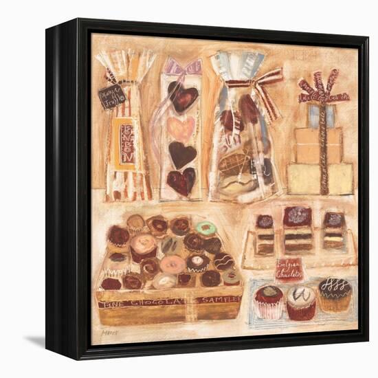 Chocolate Display 1-Maret Hensick-Framed Stretched Canvas