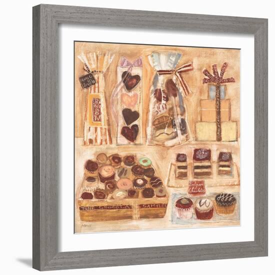 Chocolate Display 1-Maret Hensick-Framed Art Print