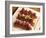 Chocolate Eclairs Topped with Raspberries, French Cafe, France, Europe-Frank Fell-Framed Photographic Print