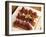 Chocolate Eclairs Topped with Raspberries, French Cafe, France, Europe-Frank Fell-Framed Photographic Print