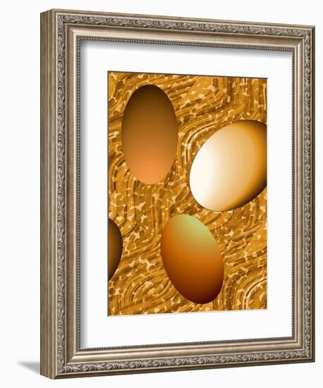 Chocolate Eggs-Ruth Palmer-Framed Art Print