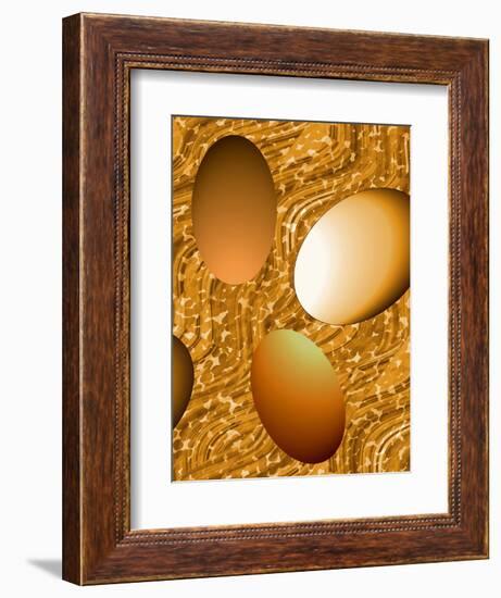 Chocolate Eggs-Ruth Palmer-Framed Art Print