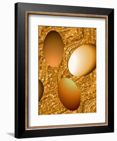 Chocolate Eggs-Ruth Palmer-Framed Art Print
