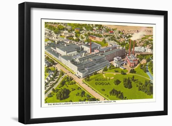 Chocolate Factory, Hershey, Pennsylvania-null-Framed Art Print