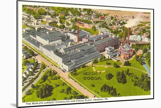 Chocolate Factory, Hershey, Pennsylvania-null-Mounted Art Print