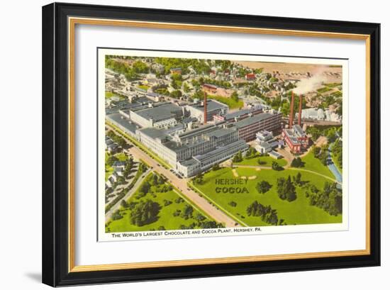 Chocolate Factory, Hershey, Pennsylvania-null-Framed Art Print