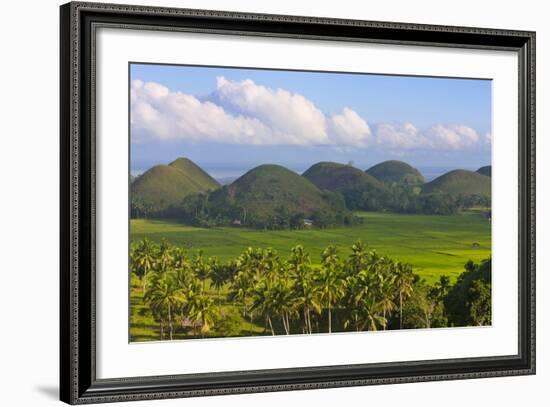 Chocolate Hills, Bohol Island, Philippines-Keren Su-Framed Photographic Print