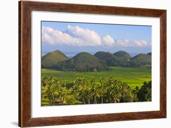 Chocolate Hills, Bohol Island, Philippines-Keren Su-Framed Photographic Print