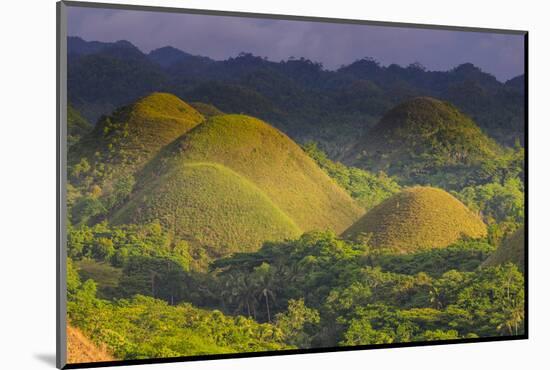 Chocolate Hills, Bohol, Philippines-Michael Runkel-Mounted Photographic Print