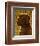 Chocolate Lab (NEW)-John W^ Golden-Framed Art Print