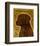 Chocolate Lab (NEW)-John W^ Golden-Framed Art Print