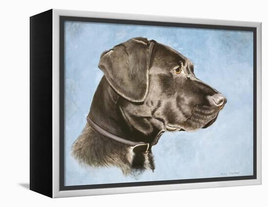 Chocolate Lab-Rusty Frentner-Framed Premier Image Canvas