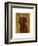 Chocolate Labradoodle-John W^ Golden-Framed Art Print