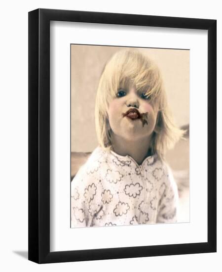 Chocolate Lips-Betsy Cameron-Framed Art Print