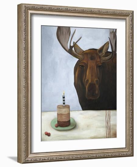 Chocolate Moose-Leah Saulnier-Framed Giclee Print