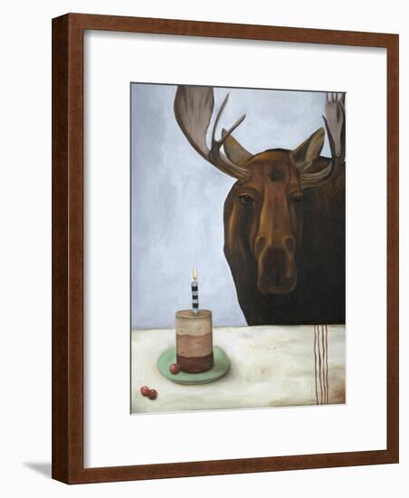 Chocolate Moose-Leah Saulnier-Framed Giclee Print