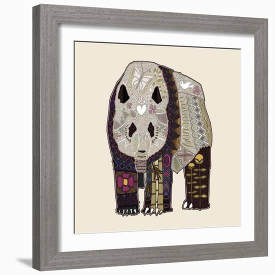 Chocolate Panda-Sharon Turner-Framed Art Print