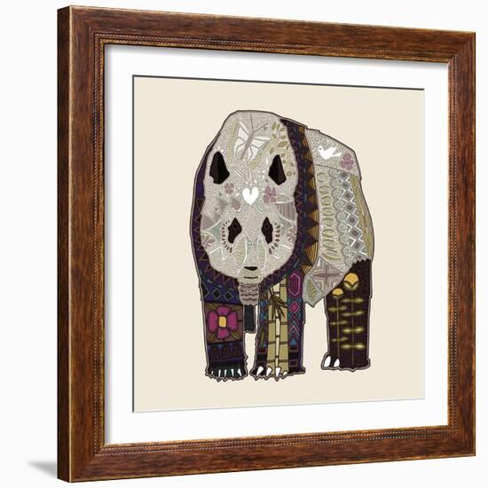 Chocolate Panda-Sharon Turner-Framed Art Print