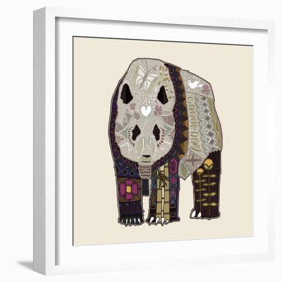 Chocolate Panda-Sharon Turner-Framed Art Print