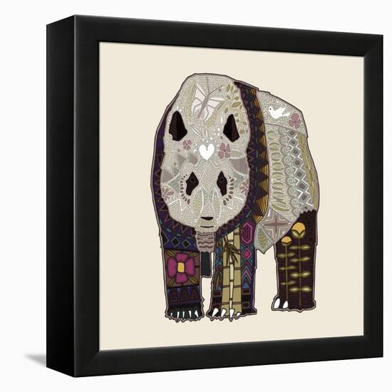 Chocolate Panda-Sharon Turner-Framed Stretched Canvas