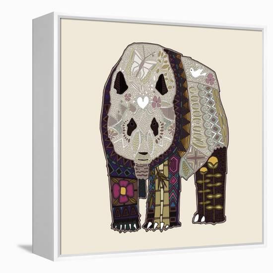 Chocolate Panda-Sharon Turner-Framed Stretched Canvas